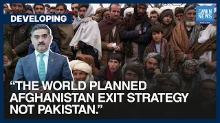 The World Planned Afghanistan Exit Strategy Not Pakistan: Pakistani Caretaker PM | Dawn News English