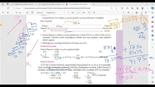 5.Sınıf Matematik 13: UZUNLUK ÖLÇME PROBLEMLERİ