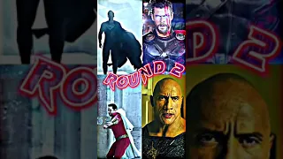 [Thor and Superman vs black Adam and Shazam#trending #viral