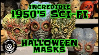 Incredible 1950's Science Fiction Halloween Masks CGMR 2