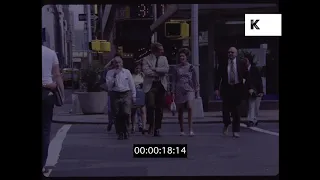5th Avenue in the Summer, 1970s Old New York in HD