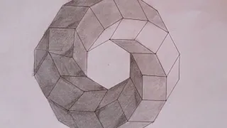 AMR Geometry Drawing | 3D Drawing | 45 #draw #geometry #drawing #3dart #3ddrawing #art #artwork #3d