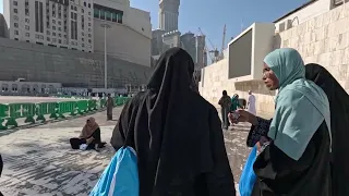 جولة في شارع غزة والطريق من فندق سجي الغز الى الحرم مكة سيرا على الأقدام وجولة في الفندق شاهد الآن!