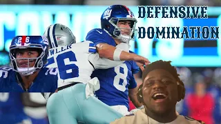 THIS WAS DISRESPECTFUL!!! Dallas Cowboys vs. New York Giants | Highlights (Reaction)
