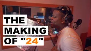 The Making Of "24" I Studio session I Bruce Melodie, Element Eleeeh, Bob Pro