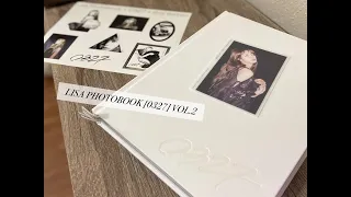 Lisa Photobook 0327 Vol.  2 Unboxing & Flip Through