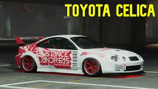 Gta 5 online Toyota Celica.Calico GTF.Customization - RACE CAR!