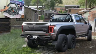 Ford Hennessey Velociraptor | Forza Horizon 5 | Offroad Gameplay | Logitech g29 Steering Wheel