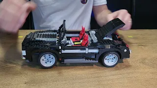 Lego 4896 muscle car assembly is slightly different