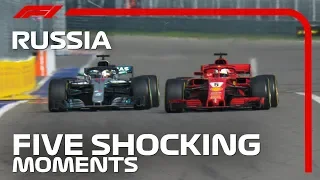 5 Shocking Moments From The Russian Grand Prix