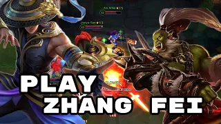 (Z-to-A) The Emperor Zhang Fei Won't Die | Heroes Evolved