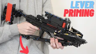 LEGO Lever-Action Repeating CROSSBOW | INSANELY POWERFUL (Cobra Adder)