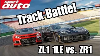 Track Battle: Corvette ZR1 vs. Camaro ZL1 1LE | sport auto