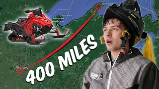 Snowmobiling across the midwest.. The longest ride ever!!