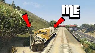 HOW TO DRIVE TRAIN IN GTA 5 (MOD)