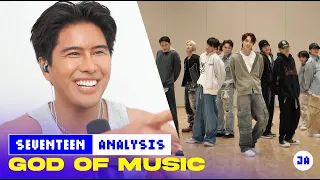 Performer Reacts to Seventeen 'God Of Music' Dance Practice | Jeff Avenue