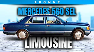 MERCEDES n'a pas fait MIEUX depuis | Mercedes 560 SEL Limousine