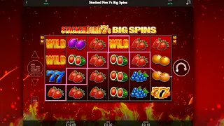 Stacked Fire 7s Big Spins - Back to back free big spins