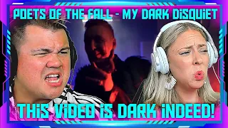 Americans react to "Poets of the Fall - My Dark Disquiet(Official)" | THE WOLF HUNTERZ Jon and Dolly