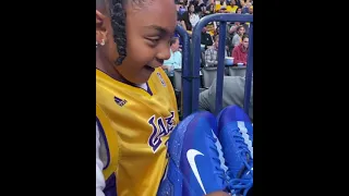 LeBron James Surprised This Young Fan With Shoes 🙏 #Shorts