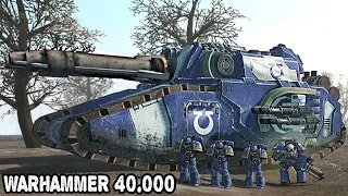 ULTIMATE MOD WARHAMMER 40K: Ultramarines vs Tau Empire! - Men of War: Assault Squad 2