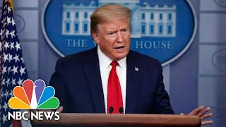 Trump Holds News Conference At The White House | NBC News