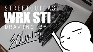 DRAWING THE DARK PRINCE STi | Timelapse