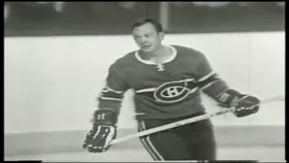 1968-69 Red Wings vs Canadiens home opener