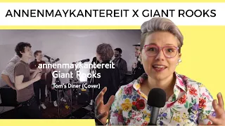 AnnenMayKantereit x Giant Rooks - Toms Diner (LIVE) New Zealand Vocal Coach Reaction and Analysis