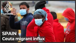 Spain-Morocco migrants hope to leave Ceuta for European mainland