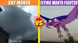 Sky Manta vs Flying Manta Fighter (Tim Zizi) | SPORE
