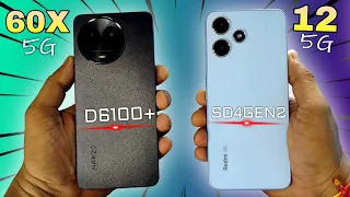 Narzo 60x 5G Vs Redmi 12 5G Speed Test | Dimensity 6100+ Vs SD 4 Gen2 | Atul Tech Bazaar