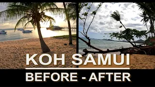 Mae Nam - Koh Samui - Before and after the monsoon - Thailand, 4K