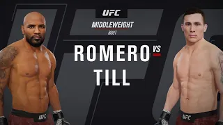 Soldier of God is UNSTOPPABLE! Yoel Romero vs Darren Till UFC 4