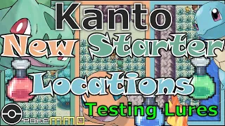 [PokeMMO]New Kanto Starter Catch Locations(Testing Lures)