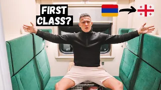 First Class TRAIN from HELL! Yerevan to TBILISI, GEORGIA!