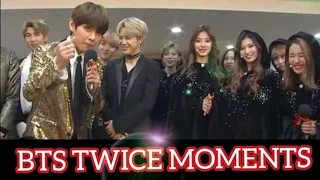 BTS With TWICE Moments, Most Supporting Group ❤️💜💜👏👏