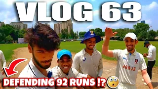 CAN WE DEFEND 92 RUNS IN T20?😮 | Most Thrilling Match😍 | Cricket Cardio Cricket Match