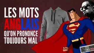 8 mots anglais qu'on prononce TOUJOURS mal (Topito TV)