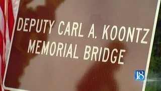 Community honors life of Howard County Deputy Carl Koontz with memorial bridge