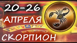 Скорпион 20-26 апреля апреля гадание Таро. Общий прогноз Мари Рос по знакам Зодиака  все сферы жизни