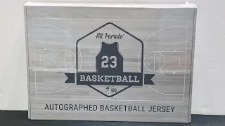 18/19 Autographed Basketball Jersey Hobby BOX BREAK | Hit Parade Full Sized Authentic Jersey!