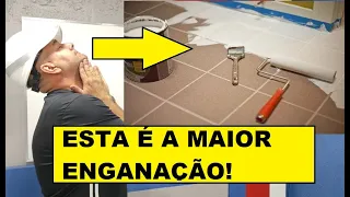 VAI PINTAR SEU PISO CERÂMICO? NÃO SEJA ENGANADO!!!!