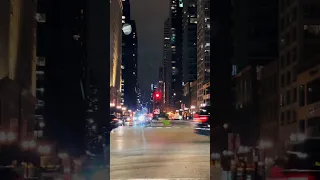 Chicago, Michigan Ave at night #usa #nightlife