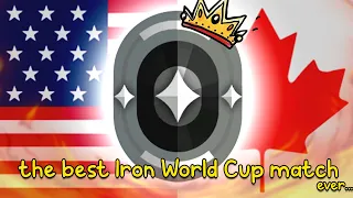 The IRON World Cup FINALE — USA vs CANADA (The Best Match I've Ever Seen)