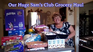 Our Huge Sam's Club Grocery Haul