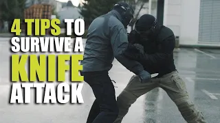 How to survive a knife attack | 4 essential tips