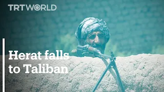 Taliban takes 11th provincial capital as Herat falls