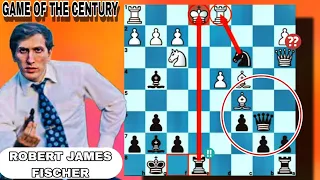 Game of The Century 🔥 Donald Byrne vs Robert James Fischer 1956 New York 💎 #chess #trending