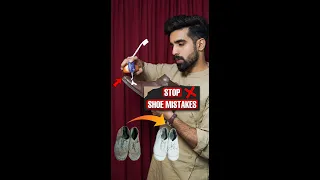 STOP❌ Shoe Mistakes👞 *BUDGET CARE* #shorts #shoes